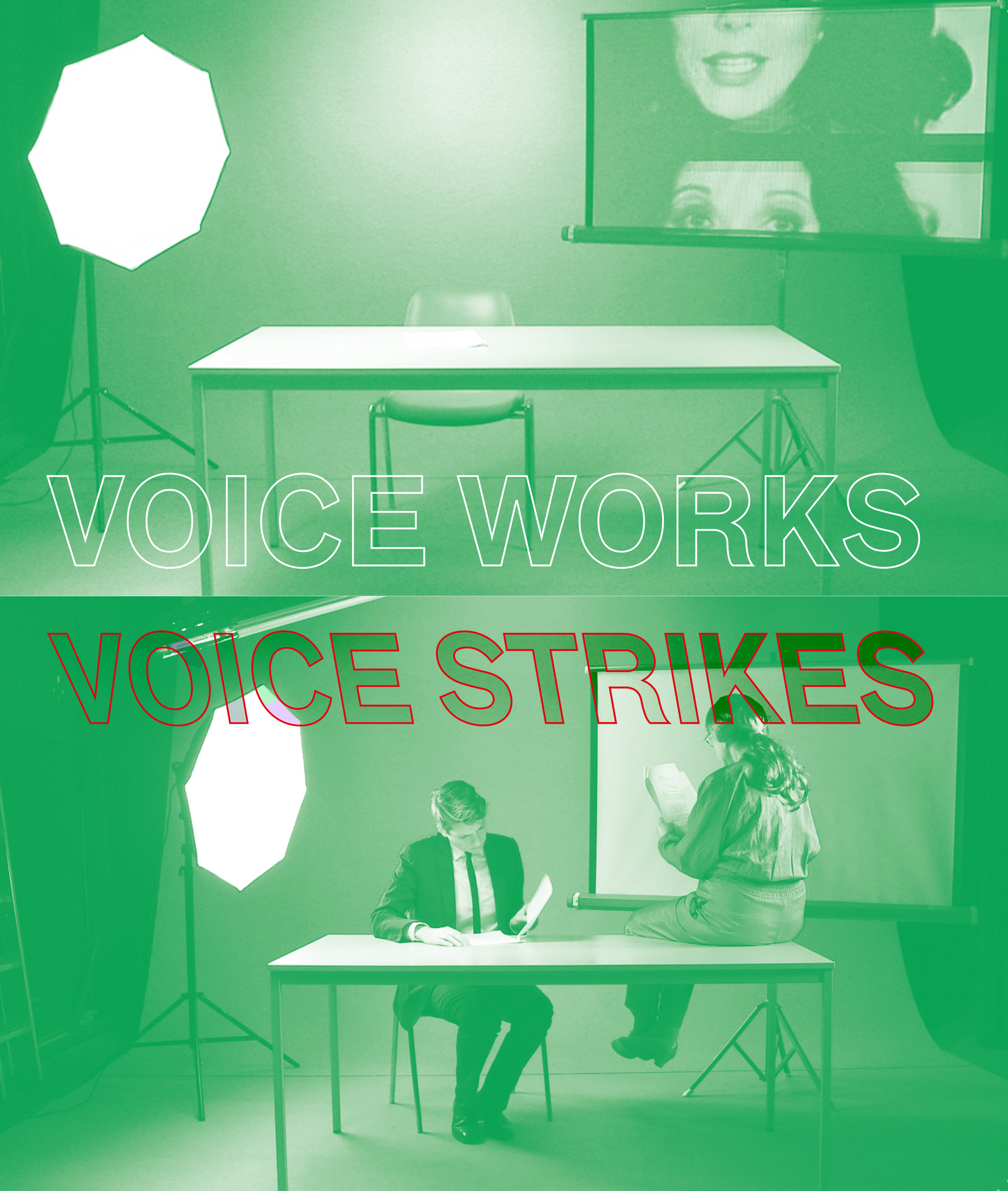 Kerstin Honeit. Voice Works / Voice Strikes 