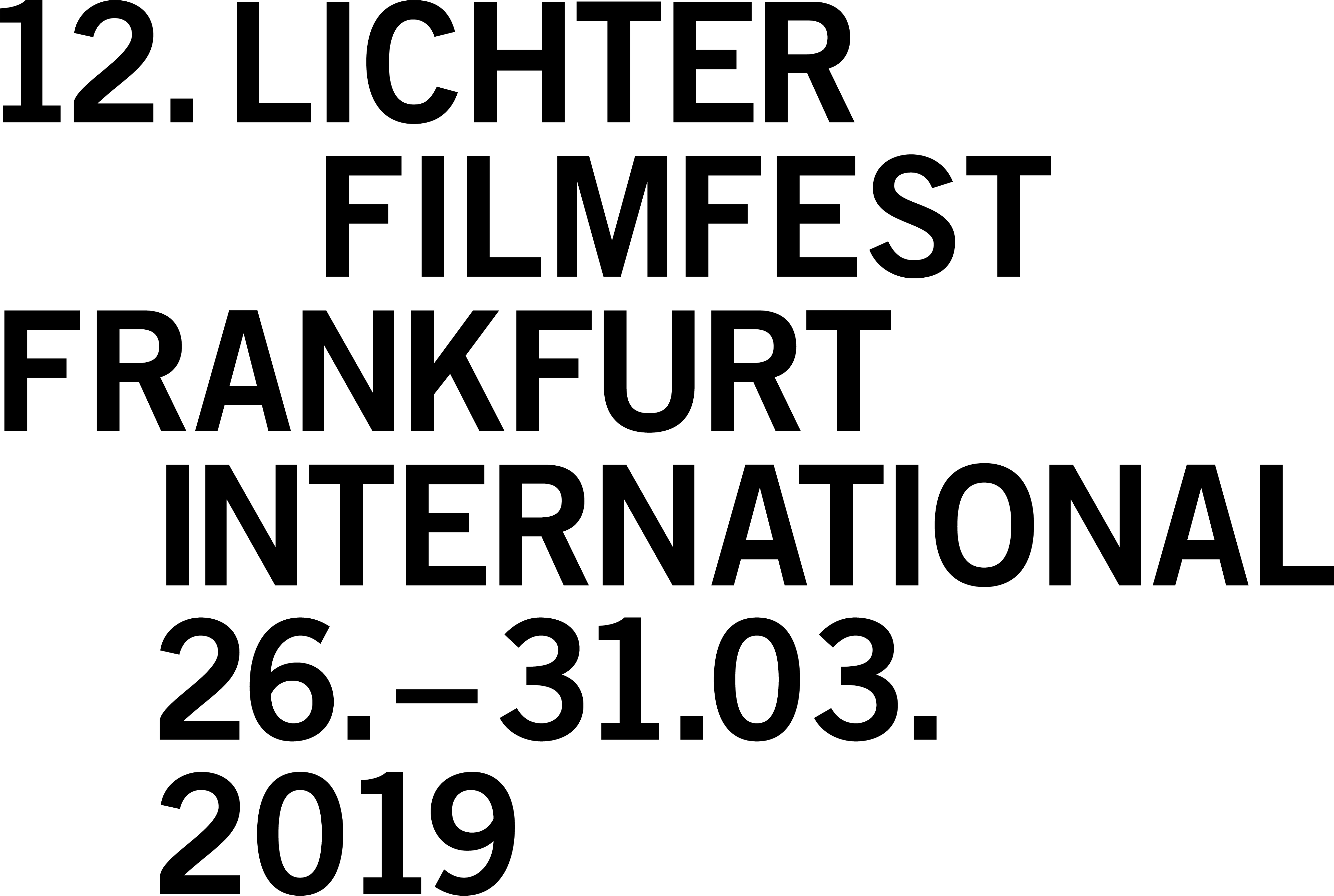 12. Lichter Filmfest Frankfurt International
