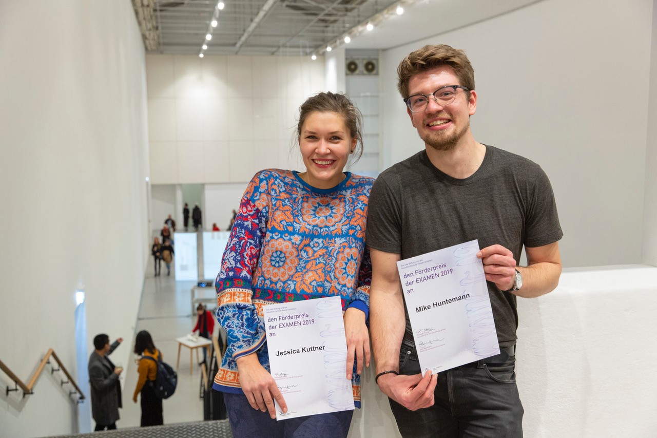EXAMEN 2019: Jessica Kuttner und Mike Huntemann gewinnen den Förderpreis