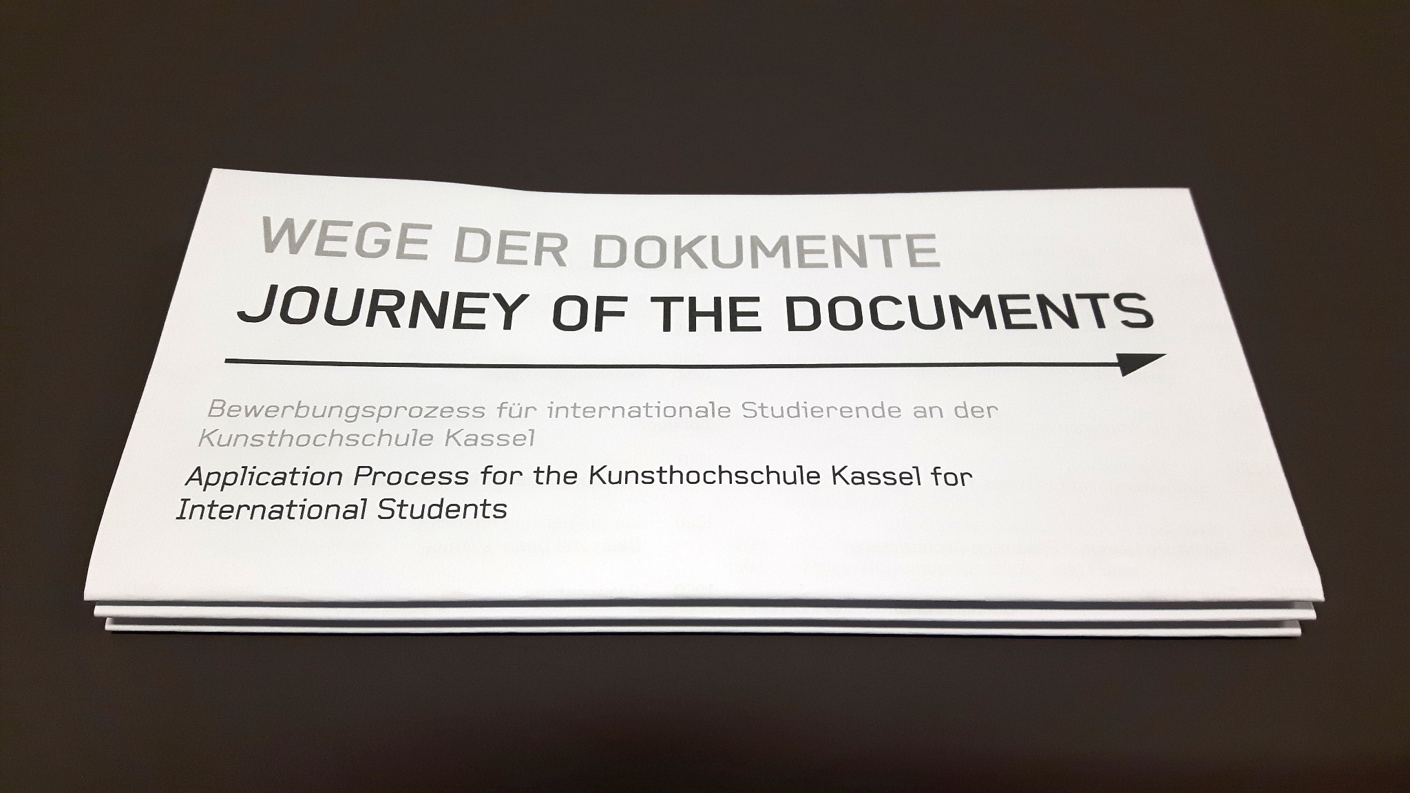„Wege der Dokumente – Journey of the Documents“